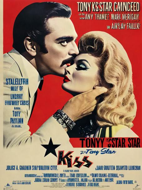 Tony star kiss Tony star