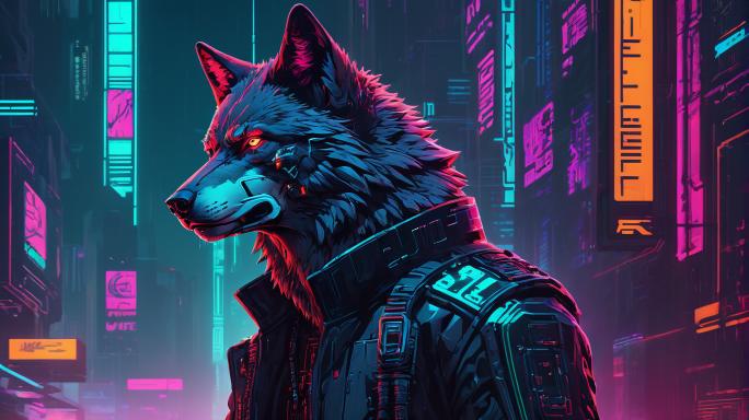The wolf furry