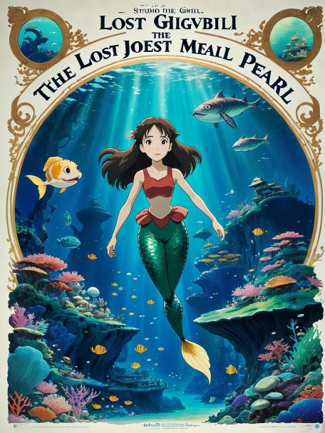 Studio Ghibli and The Lost Mermaid Pearl.