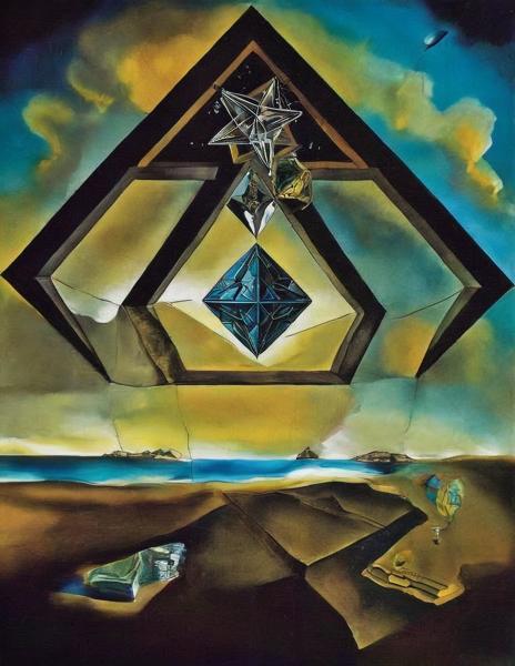 A quadrahedron tetrahedron, a geometric shape that does not exist but only flourishes in the deepest, darkest moments of your mind. This is geometry on acid and LSD and DMT combined.
