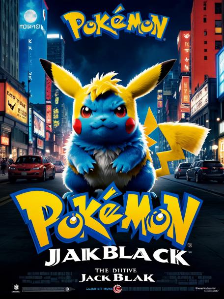 live-action Pokemon starring Jack Black