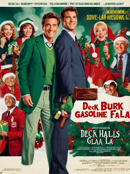 Deck the halls with gasoline, fla la la, la la la. Watch a match and watch it gleam, fla la la, la la la. Now the school is burnt to ashes, fla la la, la la la. Aren't you happy you played with matches, fla la la, la la la.