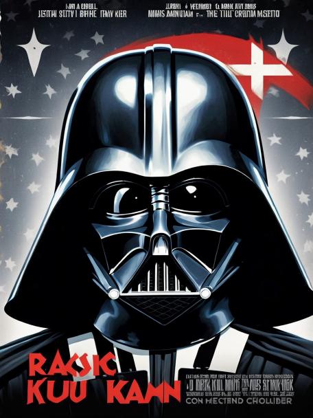 Racist Ku Klux Klan Darth Vader