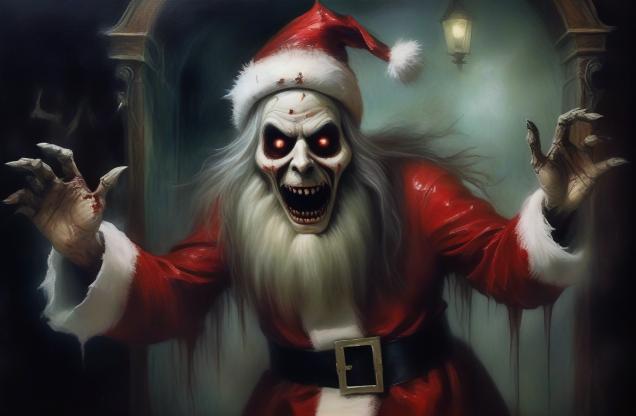 dead Santa Claus