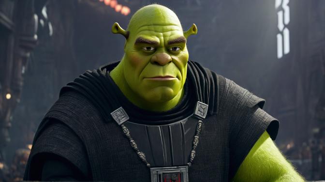Darth Shrek.