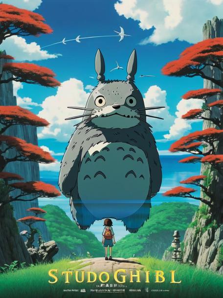 Studio Ghibli in a new world.