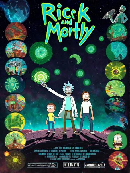 Rick and Morty.