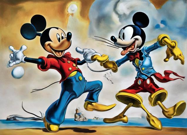 Mickey Mouse vs. Donald Duck in a Deathmatch