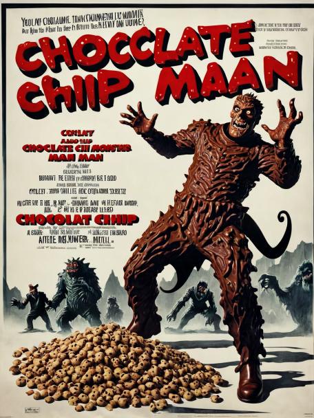 Chocolate Chip Monster Man