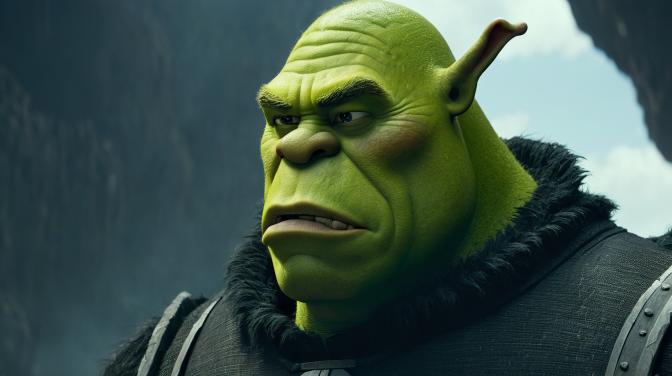 The rise of Darth Shrek