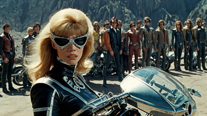 Mix Barbarella and I Bought a Vampire Motorcycle 2025.