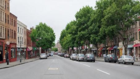 Street side,