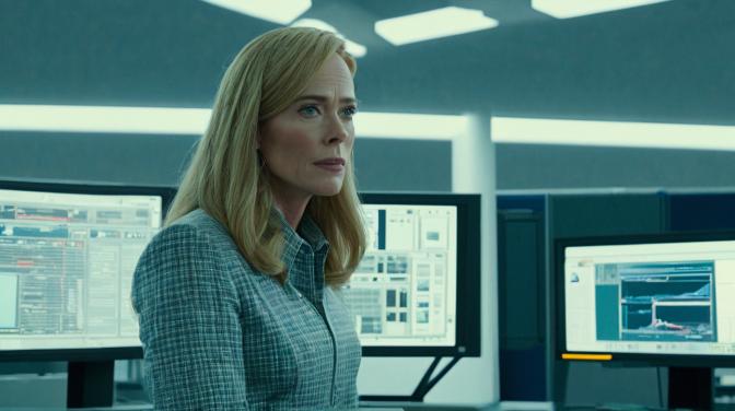 Julia Gibley, giant computer.