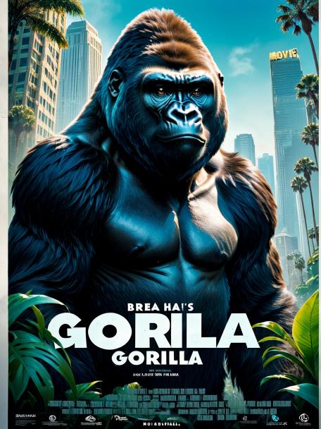 Brea has a gorilla!