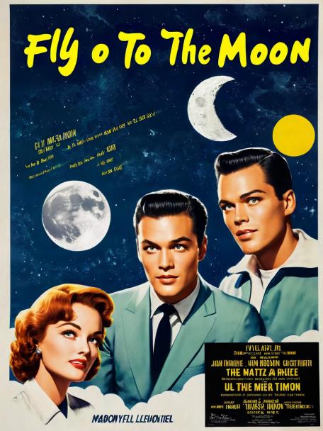 Fly me to the moon.