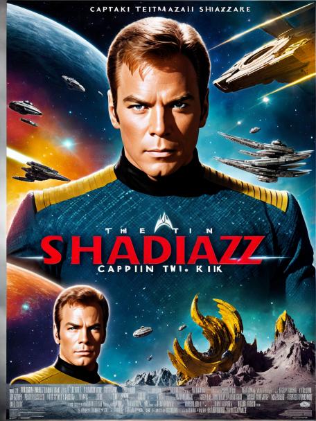 With Shadraz, Captain James T. Kirk