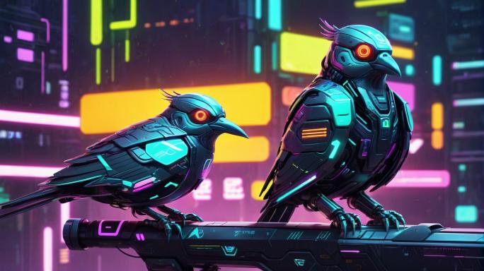 Little digital birds.