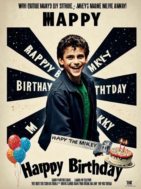 Happy Birthday Mikey!