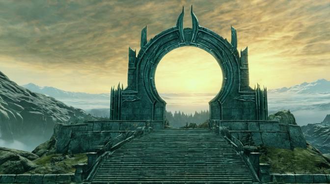 An Oblivion Gate from Elder Scrolls IV.