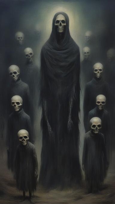 The dead souls of the unknown.