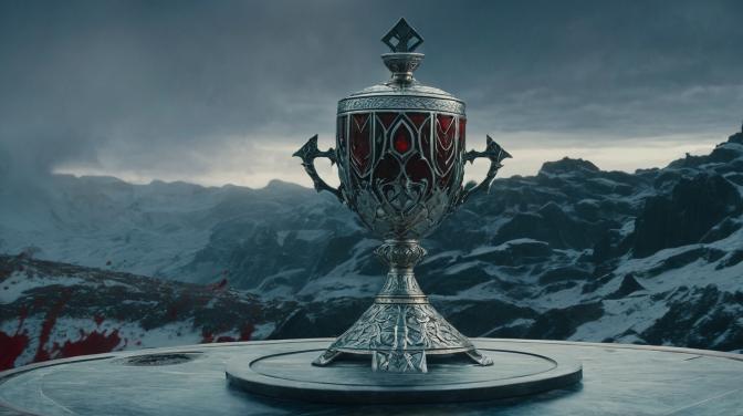 The blood chalice.