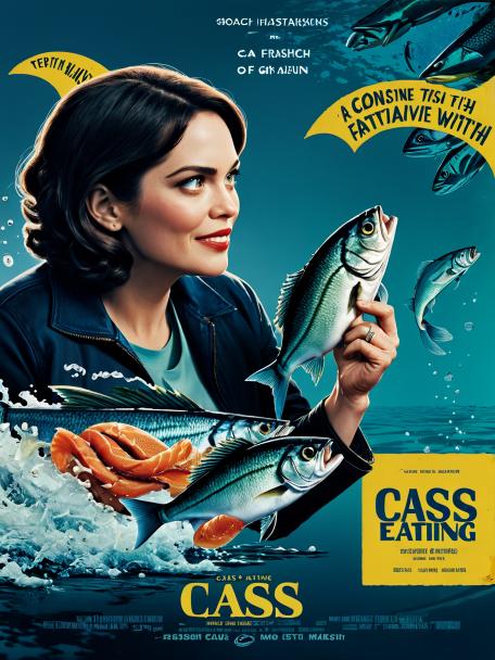 Cass eating fish