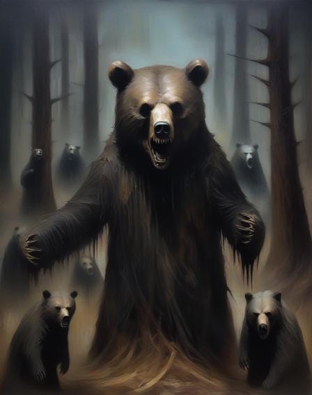 Show me the easiest way to kill these bears.