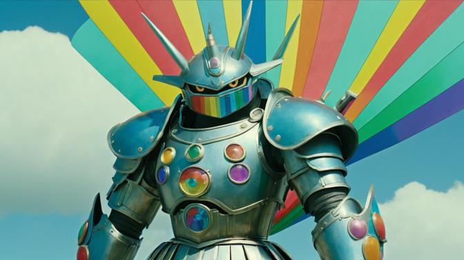 Studio Ghibli Rainbow Armor
