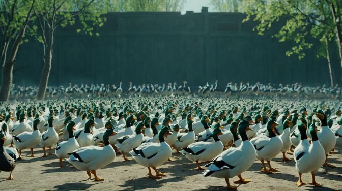 The Great War of Ducks and Chickens