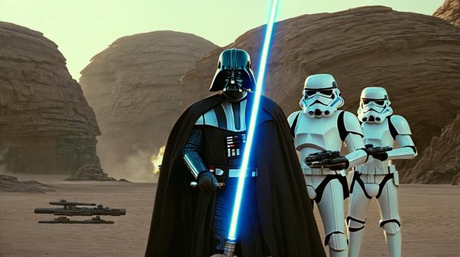 Star Wars, Return of the Potato Saber, and the rest of Star Wars lightsabers and junk.