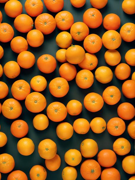 a lot of oranges