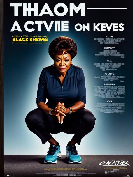 Chetta Active's mom, a black lady on her knees.