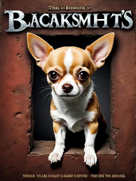 Blacksmith's Dwarf with a Chihuahua