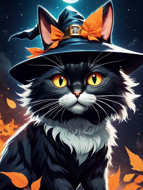 anime cat witch