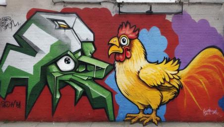 Chicken head,