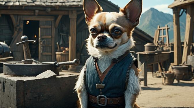 Blacksmith Dwarf, where is a Chihuahua?