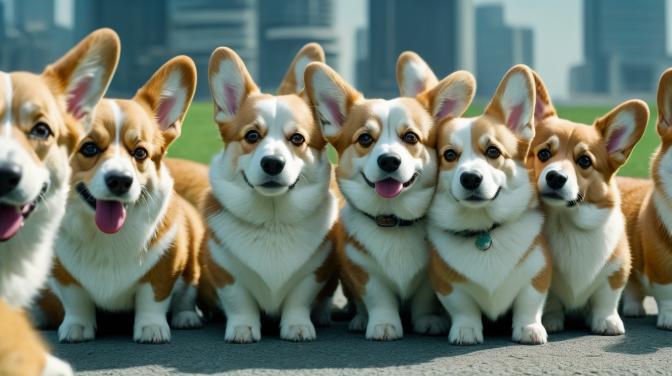 Corgis take over the world.