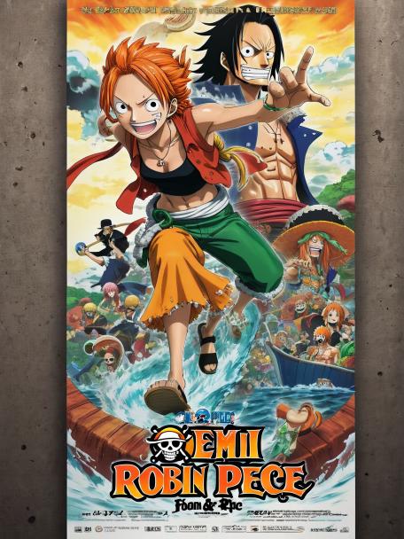 Nami and Robin from One Piece.