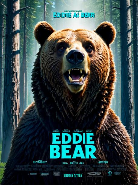 Eddie as a bear.