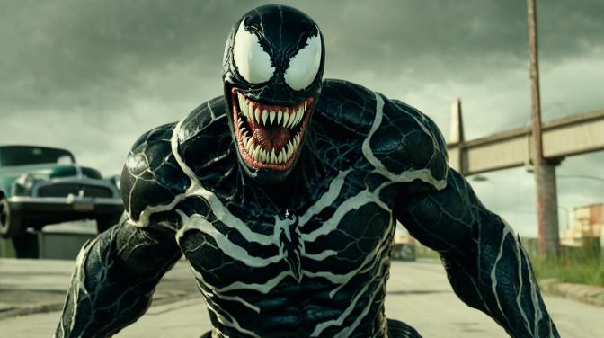 Peter Park mixed in with a gnorm, mixed in with Venom, mixed in with Chucky, all from hell.
