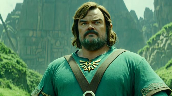 Live action The Legend of Zelda Jack Black is Darunia