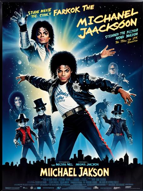 Michael Jackson with Stinky.