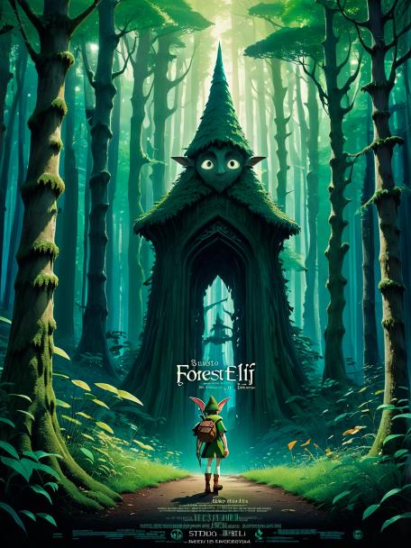 Studio Ghibli Forest Elf