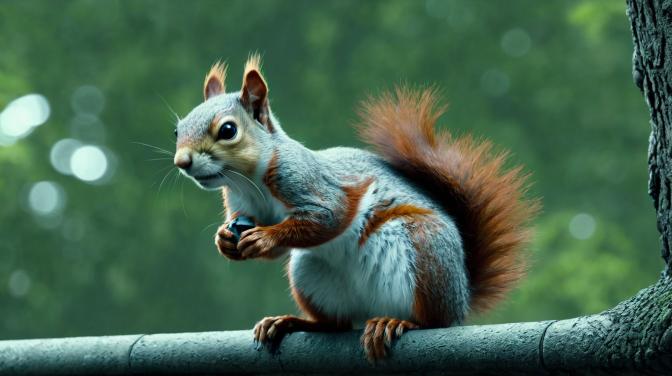 The Avengers as squirrels.