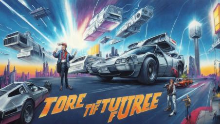 A Back to the Future reference,