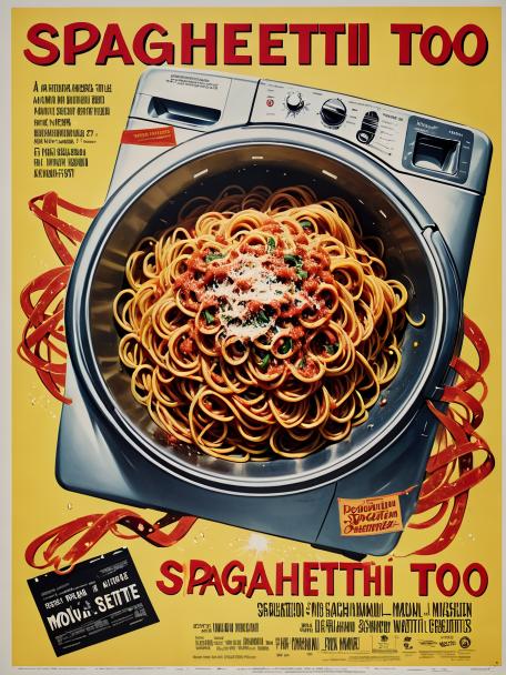 Spaghetti too. I ate the washing machine