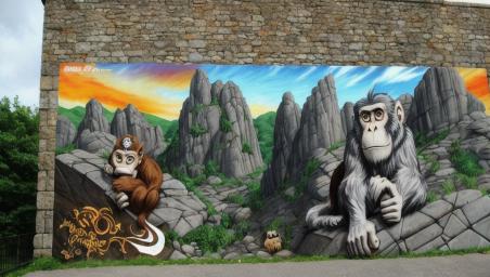 The Lone Stone Monkey