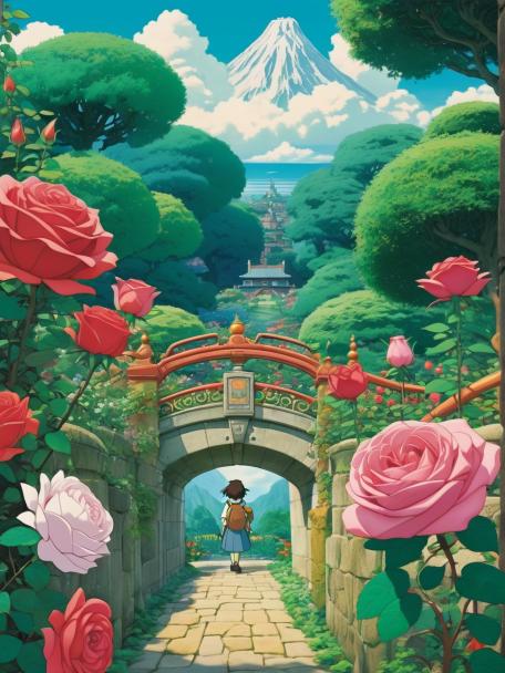 Studio Ghibli, Rose Garden