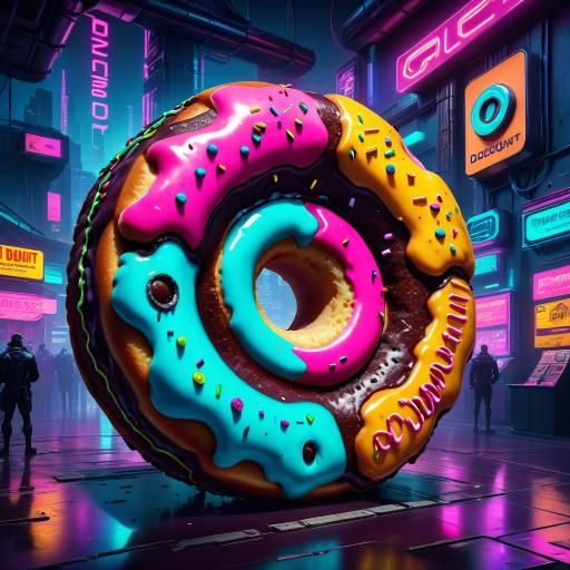 Techno Donut!