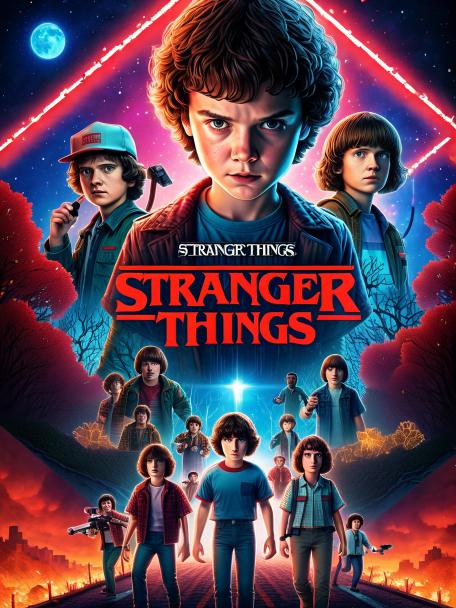 Stranger Things vs. Minecraft.